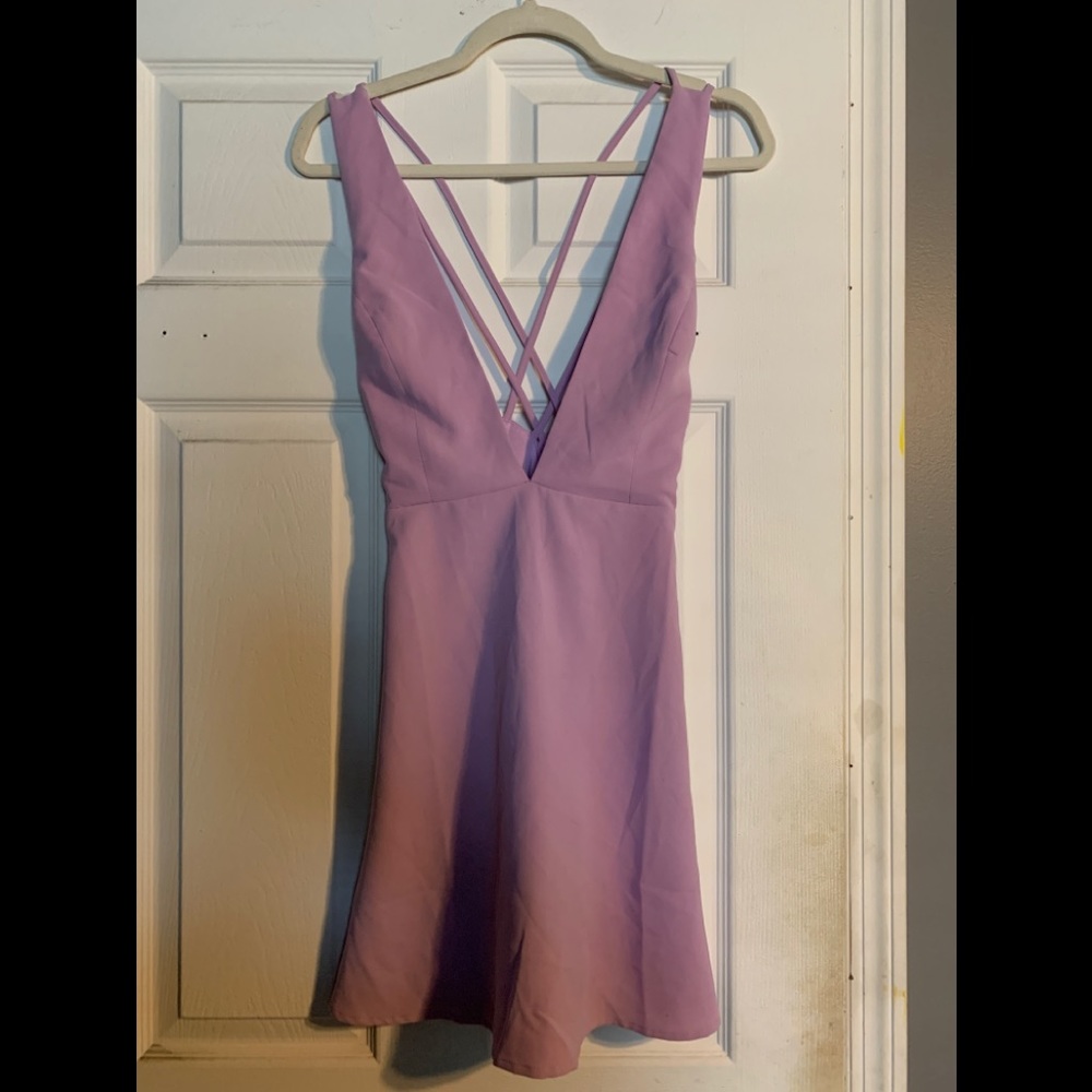 Forever 21 lilac dress